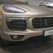 Porsche Cayenne facelift Malaysian prices announced