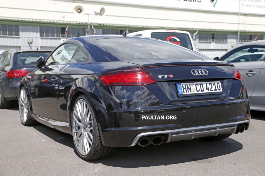 SPYSHOTS: 2016 Audi TT RS caught for the first time! 343261