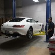 Mercedes-AMG GT S gets Vossen wheels – gallery shows the whole process of putting on new shoes