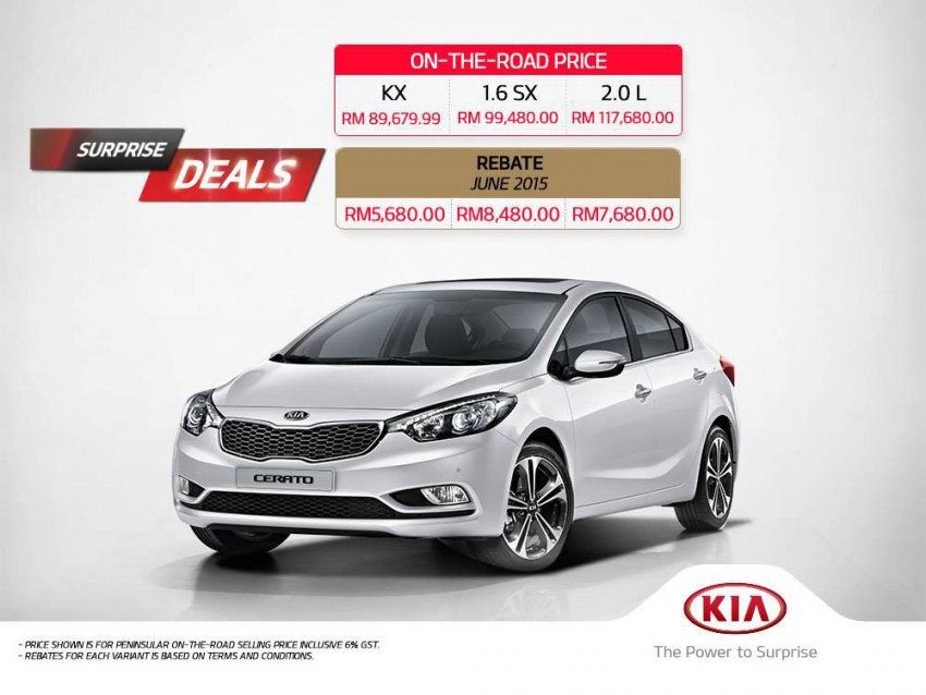 Kia <em>Surprise Deals</em> – RM15,888 off a Picanto 1.2 M/T! 352451