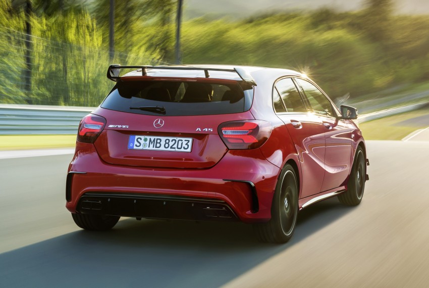 Mercedes-AMG A 45 facelift gets 381 hp and 475 Nm 354927