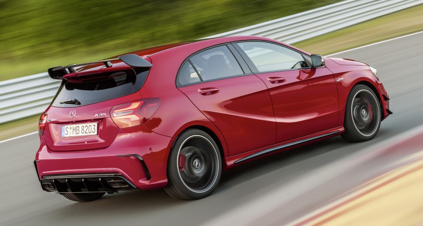 Mercedes-AMG A 45 facelift gets 381 hp and 475 Nm 354928