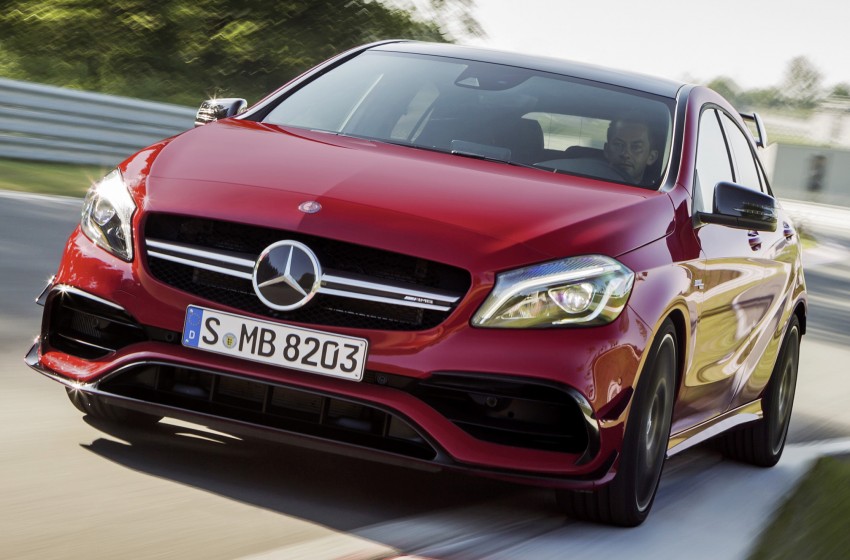Mercedes-AMG A 45 facelift gets 381 hp and 475 Nm 354933