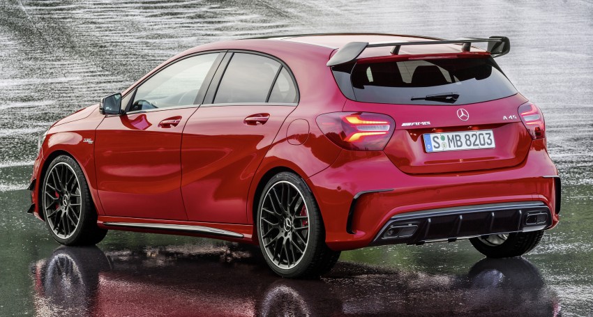 Mercedes-AMG A 45 facelift gets 381 hp and 475 Nm 354935