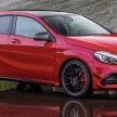 Mercedes-Benz CLA 45, GLA 45 AMG get new A 45’s updates – 381 hp, faster shifts and dynamic dampers