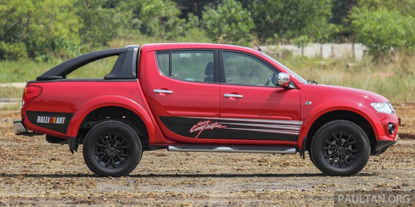 GALLERY: New and old Mitsubishi Triton, side-by-side 346677