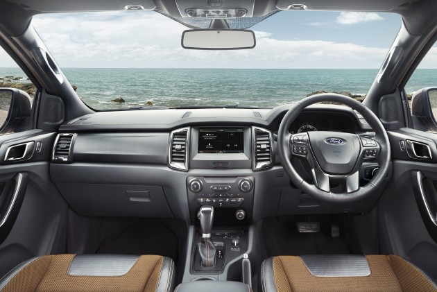 2015 Ford Ragner Wildtrak - Interior dash