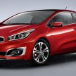 2016 Kia cee’d facelift – 1.0L T-GDi across the range