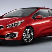 2016 Kia cee’d facelift – 1.0L T-GDi across the range