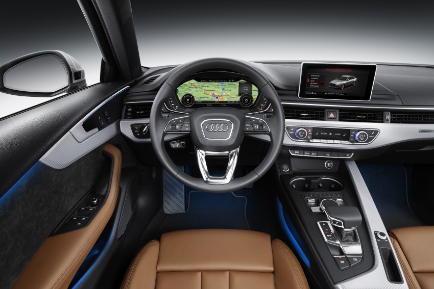 2016 B9 Audi A4 revealed – familiar looks, new tech 384115