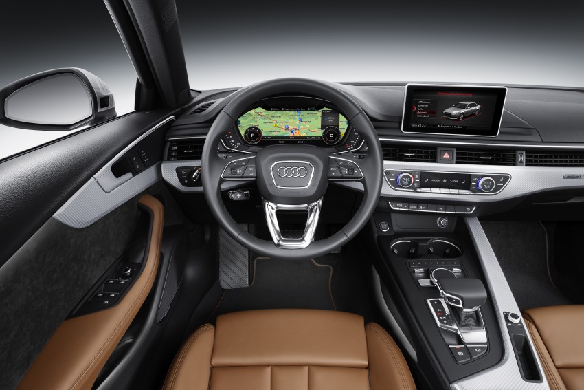 2016 B9 Audi A4 revealed – familiar looks, new tech 384116