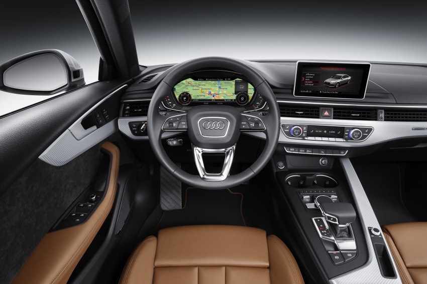 2016 B9 Audi A4 revealed – familiar looks, new tech 384120