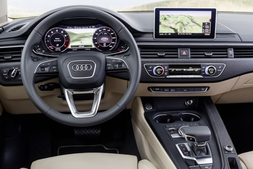 2016 B9 Audi A4 revealed – familiar looks, new tech 384143
