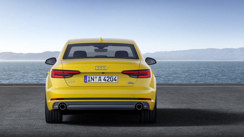 2016 B9 Audi A4 revealed – familiar looks, new tech 384159