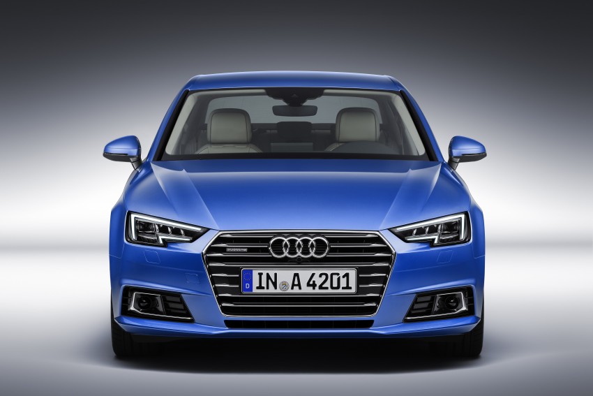 2016 B9 Audi A4 revealed – familiar looks, new tech 384013