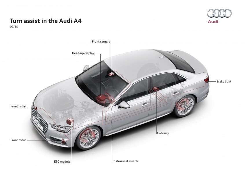 2016 B9 Audi A4 revealed – familiar looks, new tech 384048