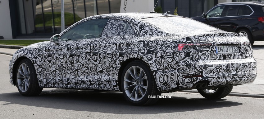 SPYSHOTS: 2017 Audi A5 caught for the first time 350965