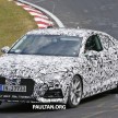 Second-gen Audi A5 teased via odd camouflage GIF