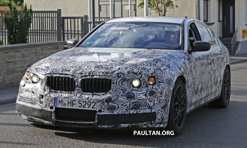 SPIED: F90 BMW M5 goes testing, AWD on the cards 355467