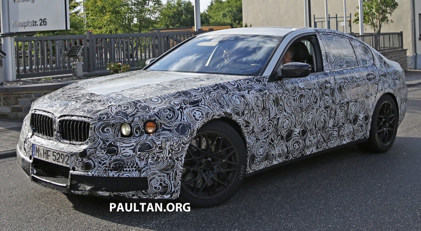 SPIED: F90 BMW M5 goes testing, AWD on the cards 355468