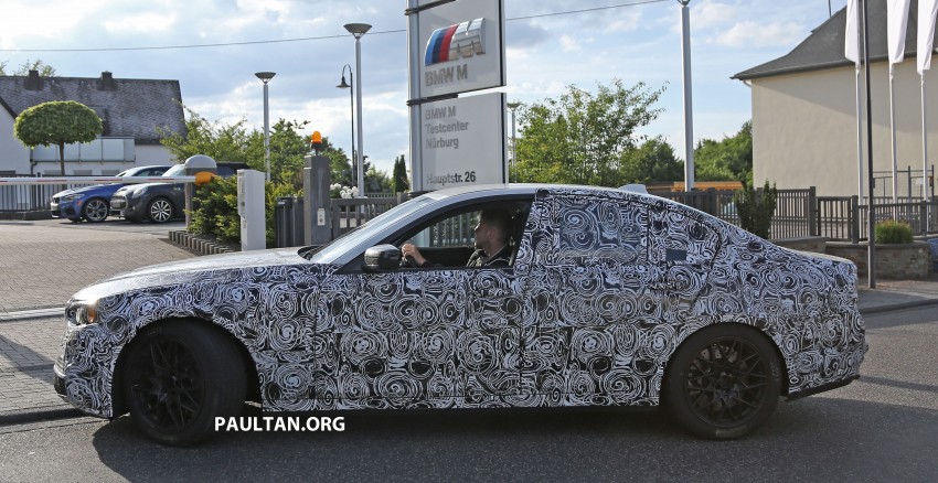 SPIED: F90 BMW M5 goes testing, AWD on the cards 355470