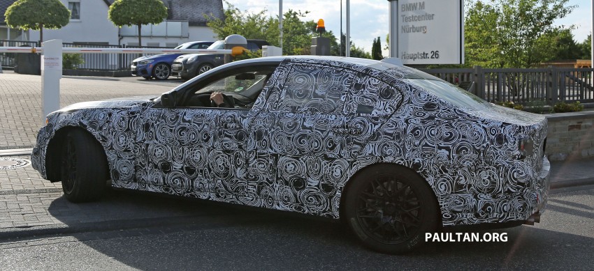 SPIED: F90 BMW M5 goes testing, AWD on the cards 355471
