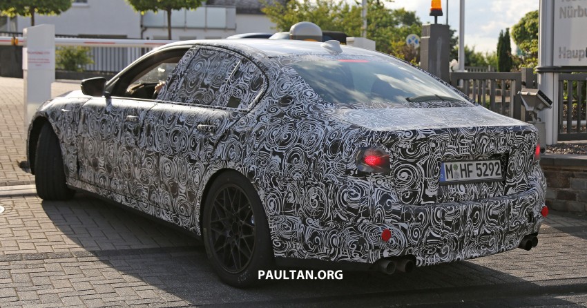 SPIED: F90 BMW M5 goes testing, AWD on the cards 355472