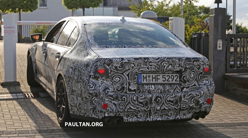 SPIED: F90 BMW M5 goes testing, AWD on the cards 355474