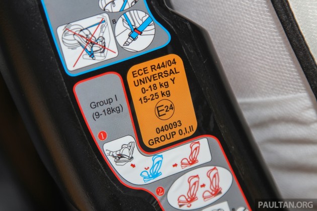 MIROS releases guidelines for child car seats, to issue QR code label for all products sold in the market
