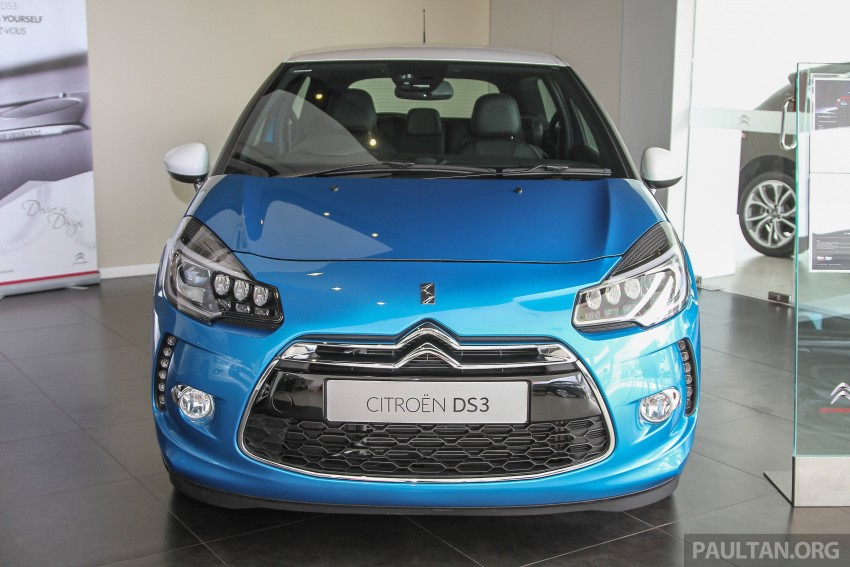 Citroen DS3 facelift previewed at Glenmarie showroom 350002