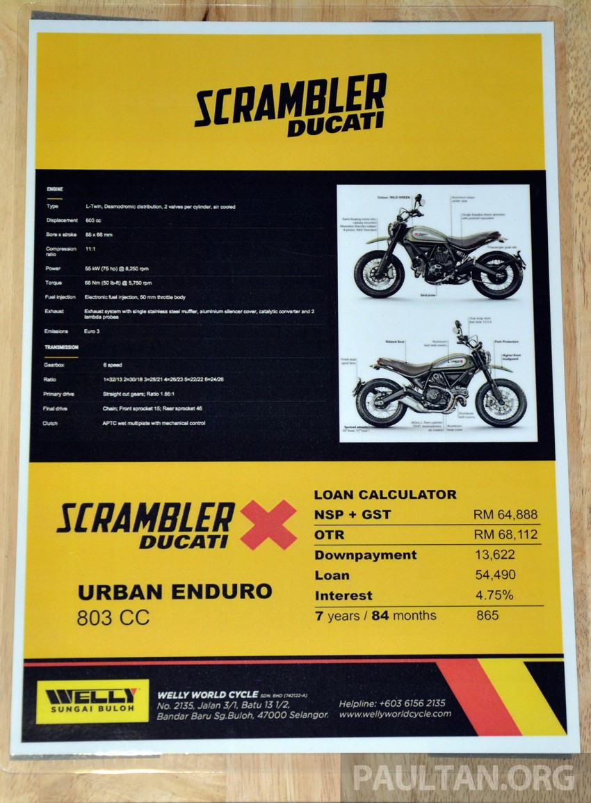 Ducati Scrambler launched in M’sia – 4 looks, fr RM60k 353687