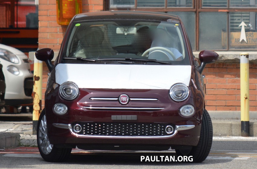 SPIED: Fiat 500 facelift captured ahead of July 4 reveal 354612