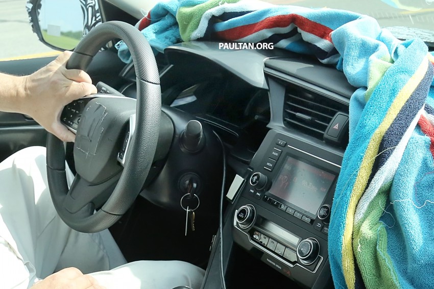 SPYSHOTS: Next gen Honda Civic shows its interior Image #349257