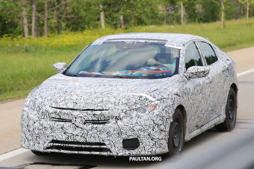 SPYSHOTS: Next gen Honda Civic shows its interior Image #349253