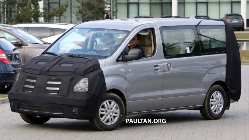 SPIED: Hyundai Grand Starex facelift with new looks 348784