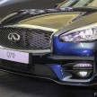 Infiniti Q70 facelift launched in Malaysia, from RM295k