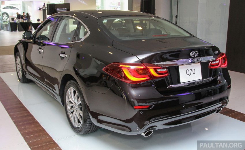 Infiniti Q70 facelift launched in Malaysia, from RM295k 348317