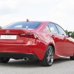 Lexus IS 200t Malaysian prices revealed, from RM278k