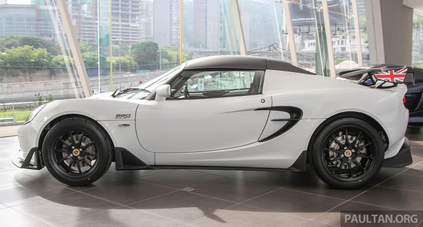 Lotus Elise 220 Cup now in Malaysia, from RM316k; Exige S Automatic and run-out Evora S also on display 353439