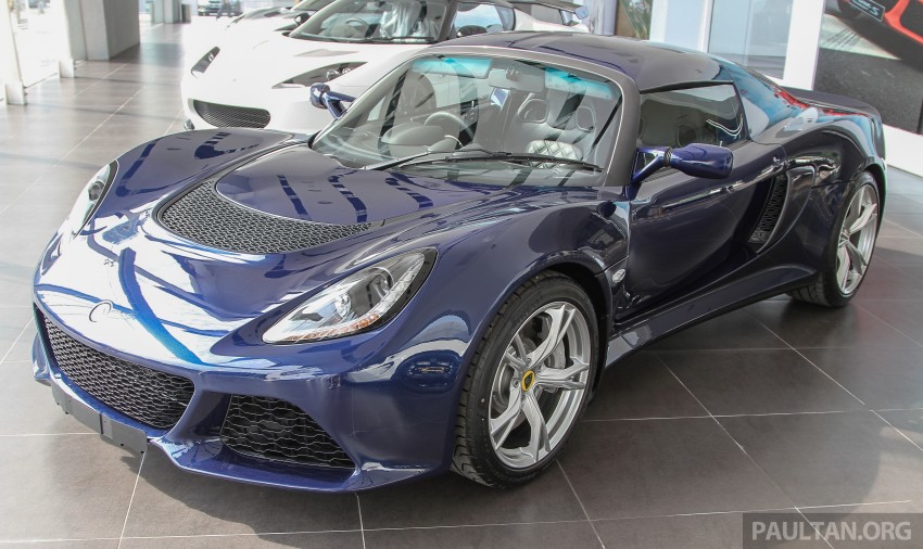 Lotus Elise 220 Cup now in Malaysia, from RM316k; Exige S Automatic and run-out Evora S also on display 353461