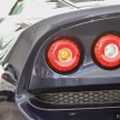 Lotus Elise 220 Cup now in Malaysia, from RM316k; Exige S Automatic and run-out Evora S also on display