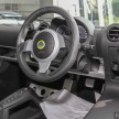 Lotus Elise 220 Cup now in Malaysia, from RM316k; Exige S Automatic and run-out Evora S also on display
