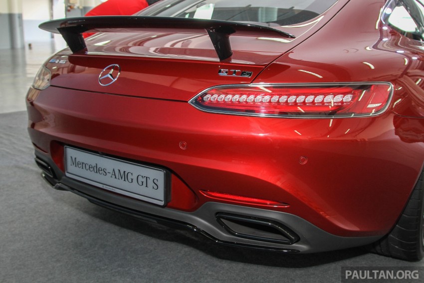Mercedes-AMG GT S now in Malaysia from RM1.125mil Image #353852