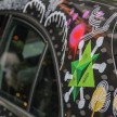 GALLERY: Mercedes-Benz A 250 art car in Bangsar