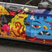 GALLERY: Mercedes-Benz A 250 art car in Bangsar