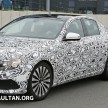 SPIED: W213 Mercedes-Benz E-Class seen nearly undisguised; 100 test mules parked out in the open