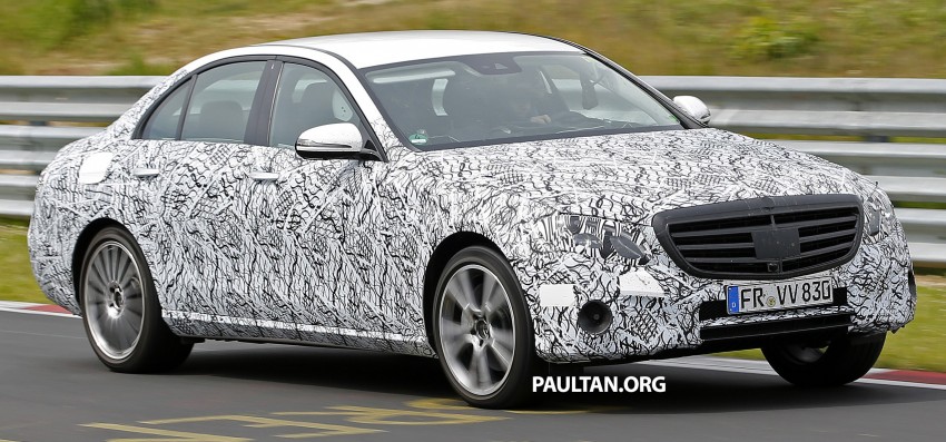SPIED: W213 Mercedes-Benz E-Class hits the ‘Ring 352171