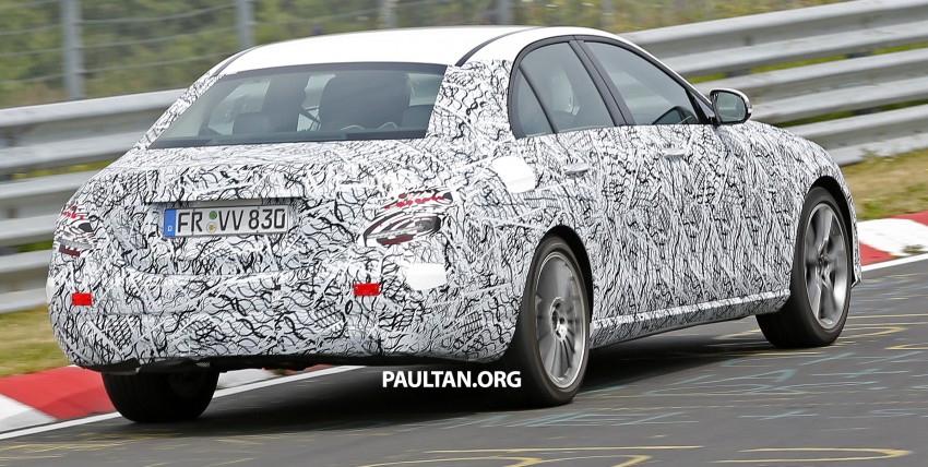 SPIED: W213 Mercedes-Benz E-Class hits the ‘Ring 352168