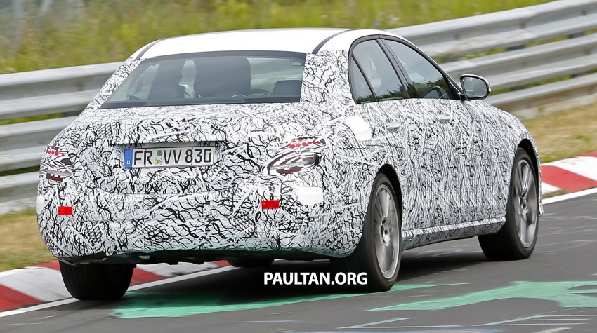 SPIED: W213 Mercedes-Benz E-Class hits the ‘Ring 352167