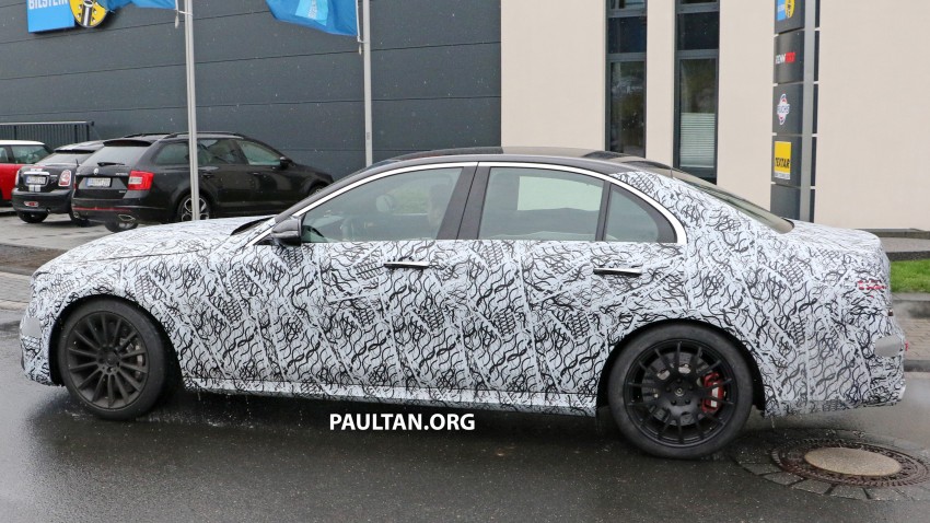 SPIED: W213 Mercedes-AMG E 63 looks the business 352948